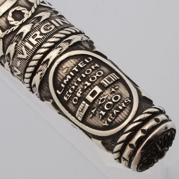 Curtis Australia Jamestown LE Fountain Pen High Relief Engraved